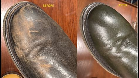 remove scuffs from leather shoes